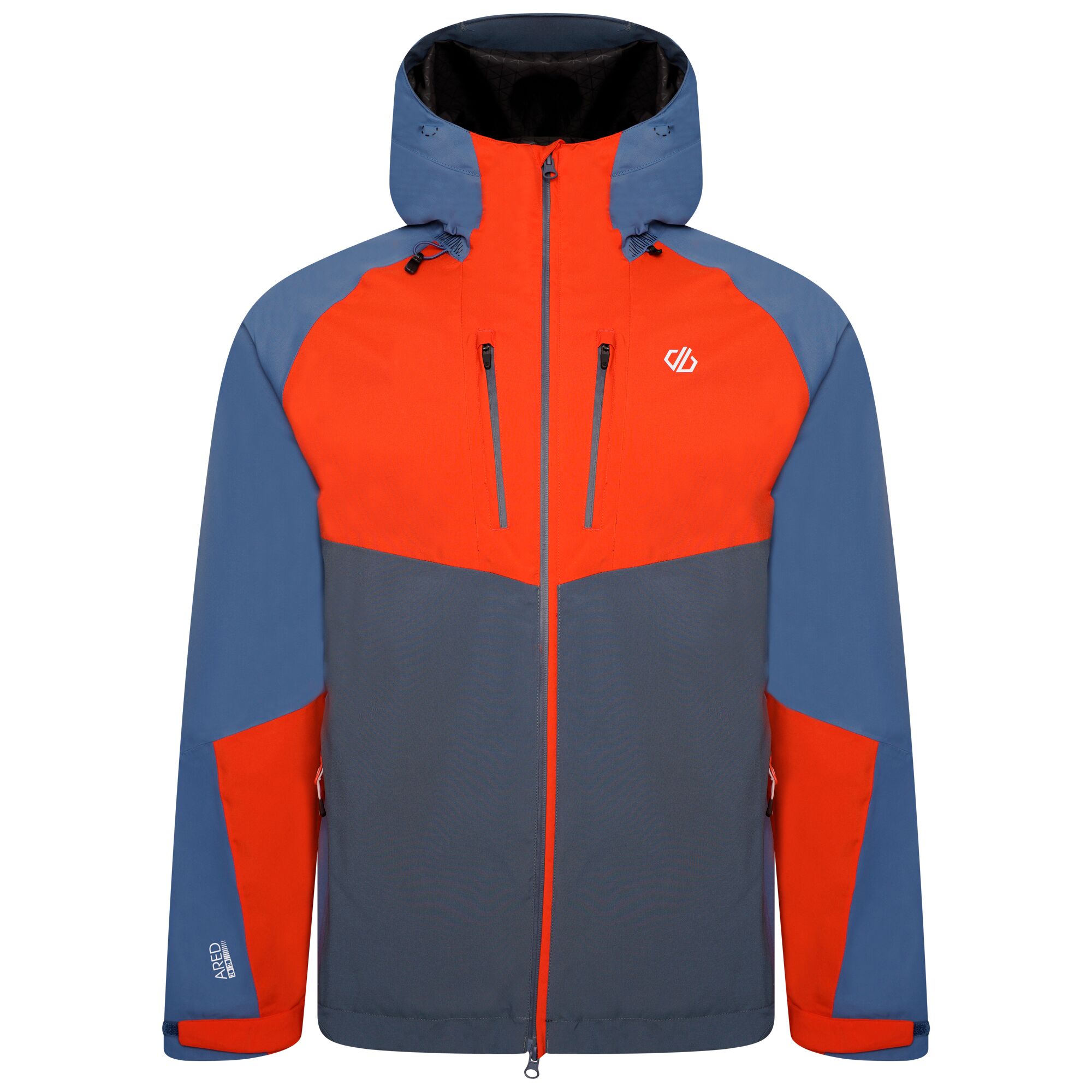 Dare2B Soaring II Jacket | PUC Stellar Blue/burnt Salmon/orion Grey | L ...